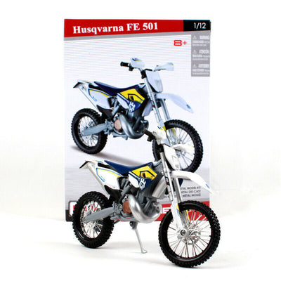 MAISTO MOTORCYCLES 1:12 ASSEMBLY LINE - HUSQVARNA FE 501