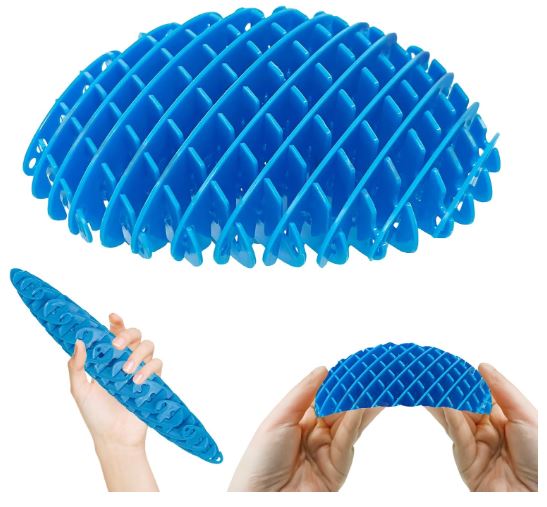 MORPH FIDGET WORM - BLUE - Toyworld Frankston