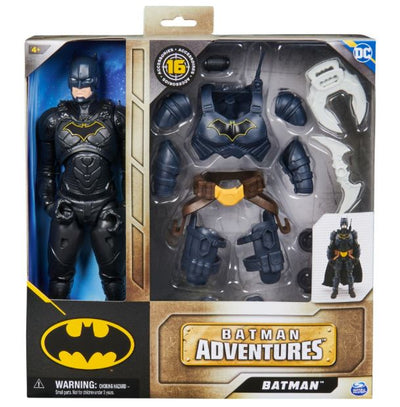 BATMAN 12 INCH - BATMAN ADVENTURES WITH ACCESSORIES - Toyworld Frankston