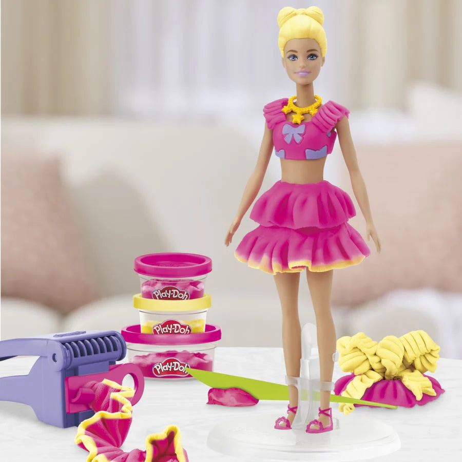 PLAY-DOH BARBIE - RUFFLES AND BOWS - Toyworld Frankston