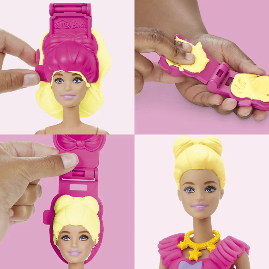 PLAY-DOH BARBIE - RUFFLES AND BOWS - Toyworld Frankston