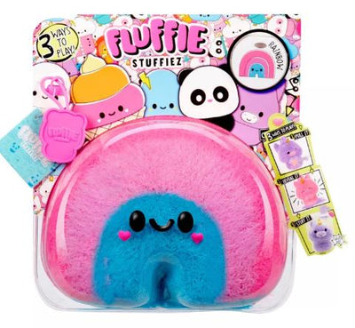 FLUFFIE STUFFIEZ SURPRISE REVEAL SMALL PLUSH - RAINBOW - Toyworld Frankston