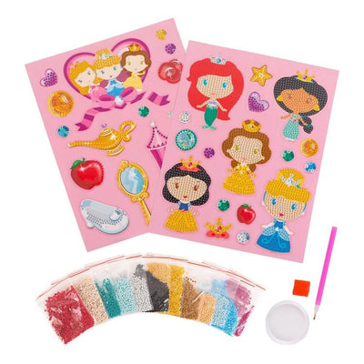 DISNEY PRINCESS CREATE YOUR OWN GEM ART STICKERS