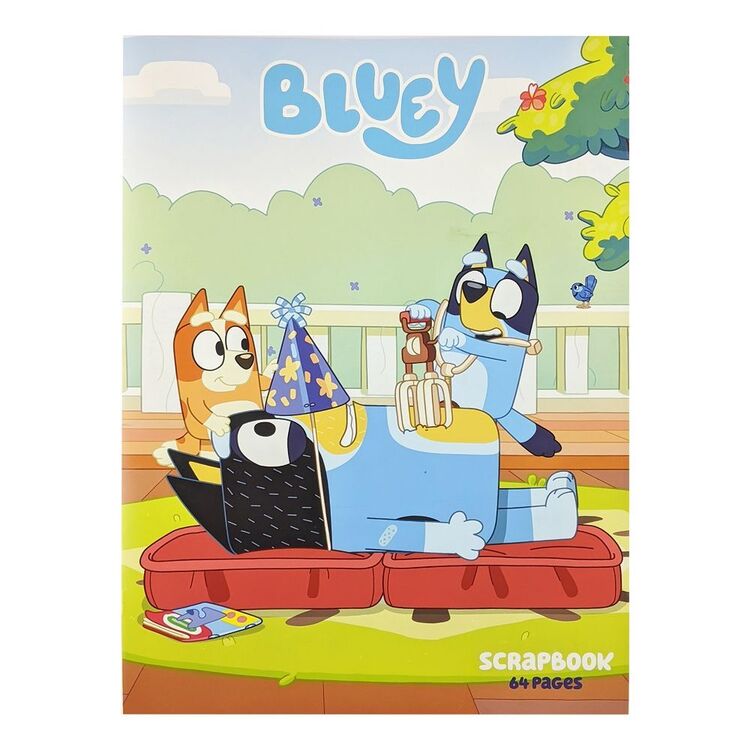BLUEY 64 PAGE SCRAPBOOK - Toyworld Frankston
