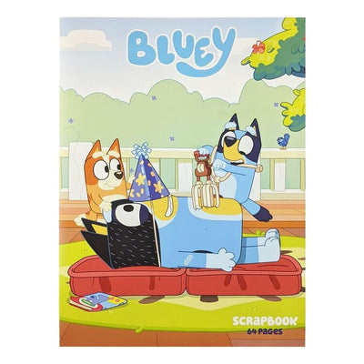 BLUEY 64 PAGE SCRAPBOOK - Toyworld Frankston