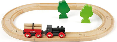 BRIO CLASSIC - LITTLE FOREST TRAIN SET - 18 PIECES - Toyworld Frankston