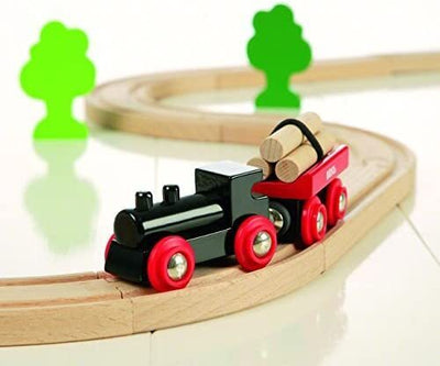 BRIO CLASSIC - LITTLE FOREST TRAIN SET - 18 PIECES - Toyworld Frankston