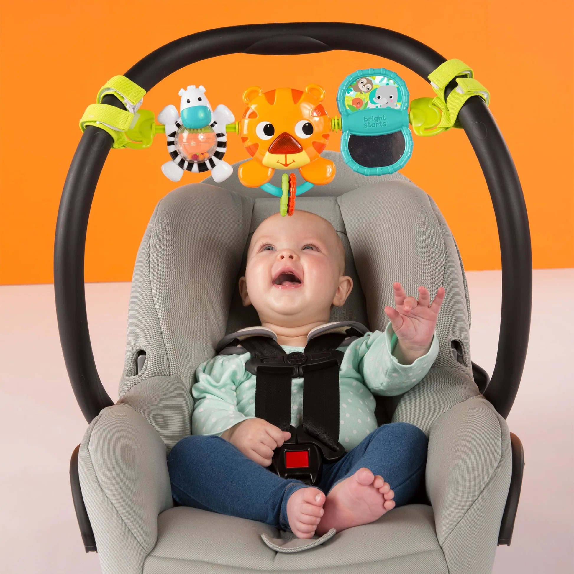 BRIGHT STARTS TAKE ALONG CARRIER TOY BAR - Toyworld Frankston