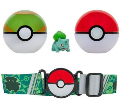 POKEMON CLIP AND GO WAVE 1 BELT - BULBASAUR - Toyworld Frankston