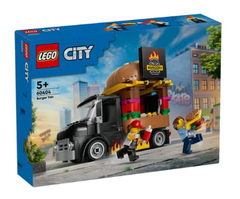 LEGO 60404 BURGER TRUCK - Toyworld Frankston