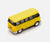 1962 VOLKSWAGEN CLASSICAL BUS 1:64 DIECAST PULLBACK VEHICLE - 1 PC ASSORTED