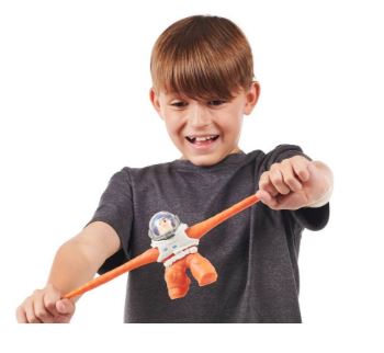 HEROES OF GOO JIT ZU BUZZ LIGHTYEAR ORANGE SUPER SQUISHY FIGURE - Toyworld Frankston