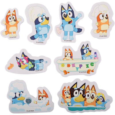 BLUEY BATH FOAM STICKER SET - Toyworld Frankston