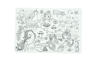 KOALA DREAM REUSABLE SILICONE DRAWING MAT - ENCHANTED KINGDOM