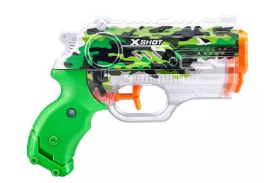 ZURU X SHOT-FAST FILL WATER GUN-NANO-GREEN CAMOUFLAGE - Toyworld Frankston