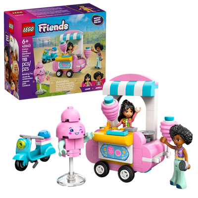 LEGO FRIENDS 42643 COTTON CANDY STAND AND SCOOTER