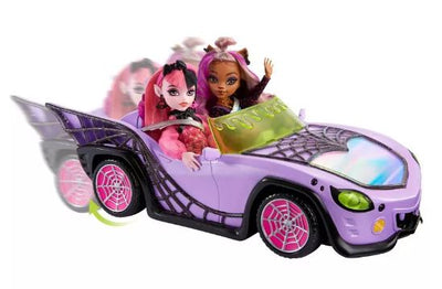 MONSTER HIGH - SKULLMATE SECRETS - GHOUL  CAR - Toyworld Frankston