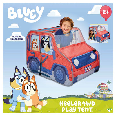 BLUEY- HEELER 4WD PLAY TENT - Toyworld Frankston