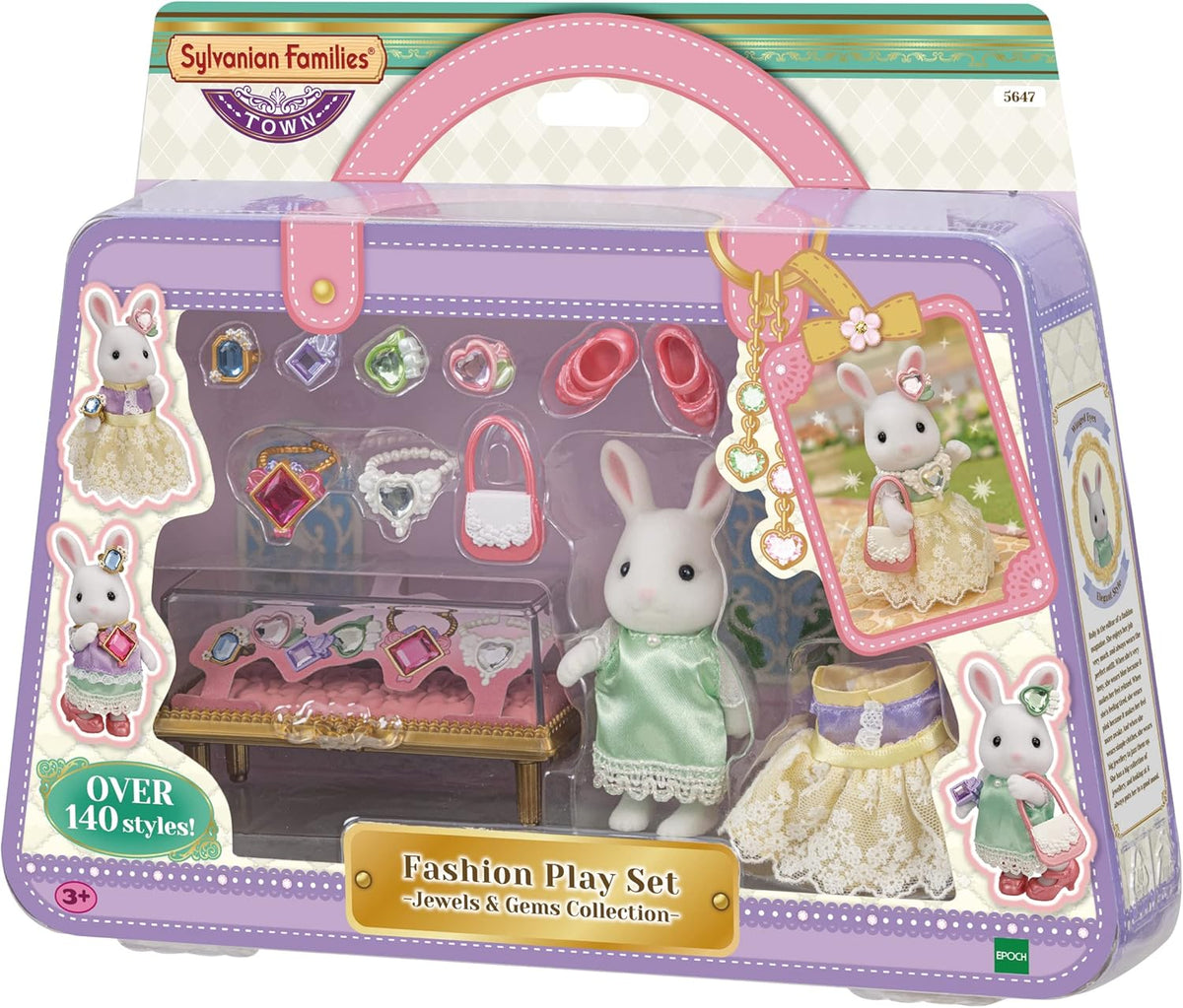 SYLVANIAN FAMILIES - FASHION PLAY SET - JEWELS & GEMS