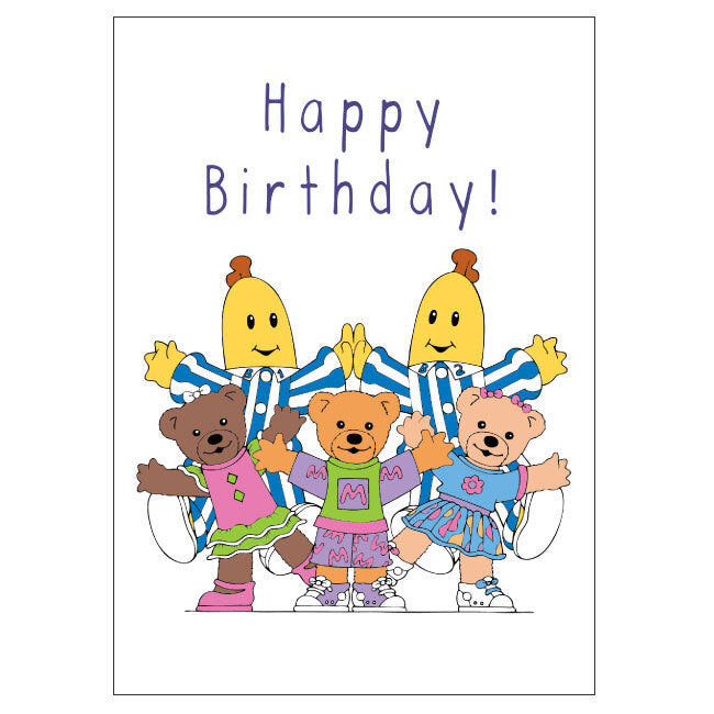 CARD -bananas in pyjamas happy birthday - Toyworld Frankston