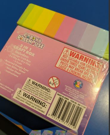 GABBYS DOLLHOUSE 3 IN 1 CRAFT BOX - Toyworld Frankston