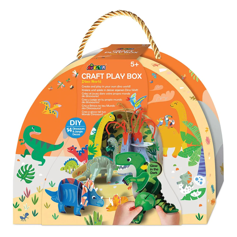 AVENIR - CRAFT PLAY BOX - DINO WORLD