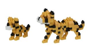 NANOBLOCK CRITTER - CHEETAHS