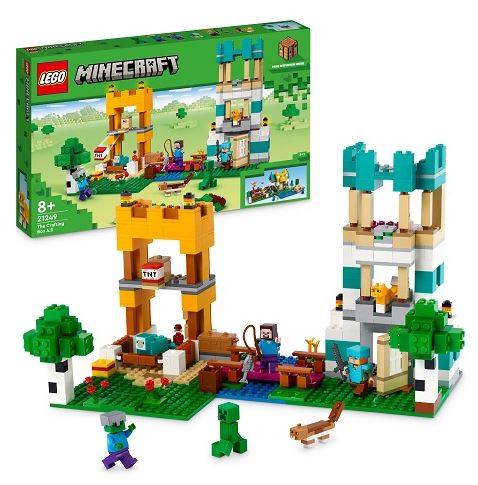 LEGO MINECRAFT 21249 THE CRAFTING BOX 4.0 - Toyworld Frankston