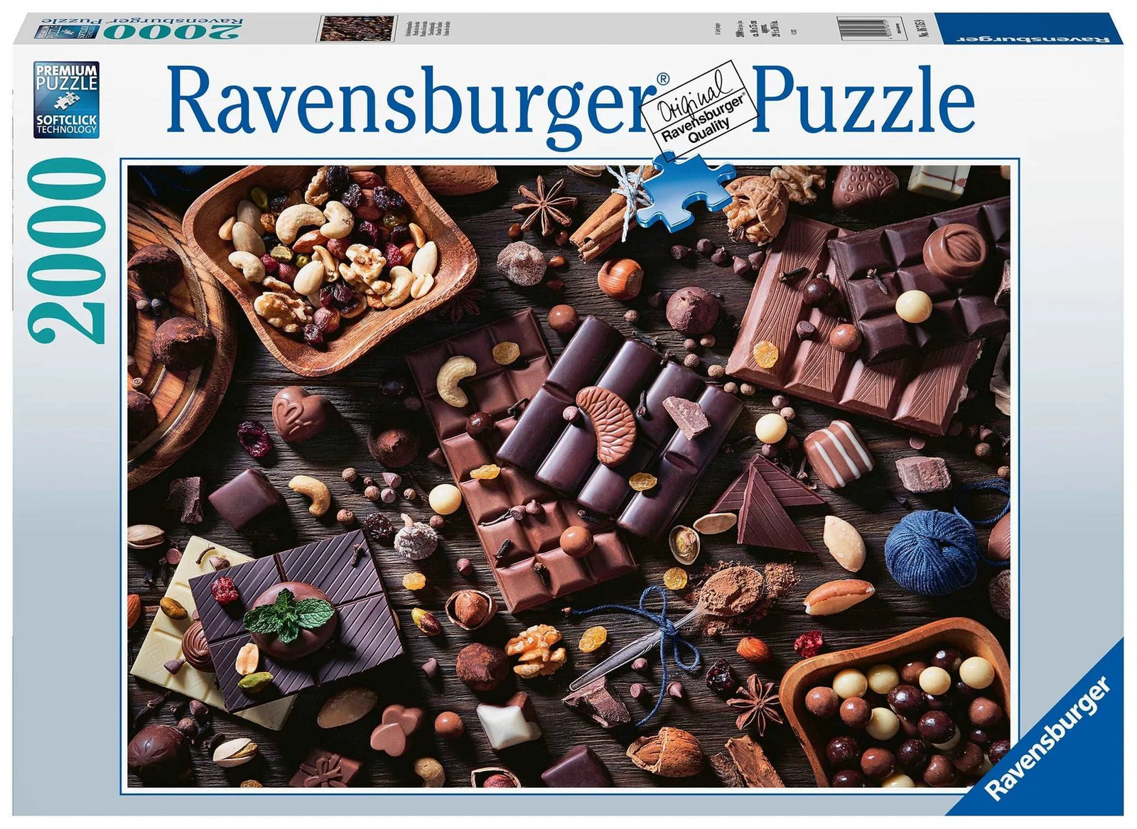 RAVENSBURGER CHOCOLATE PARADISE PUZZLE 2000P - Toyworld Frankston