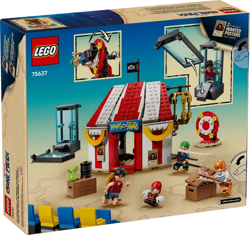 LEGO ONE PIECE 75637 BUGGY THE CLOWN'S CIRCUS TENT - Toyworld Frankston