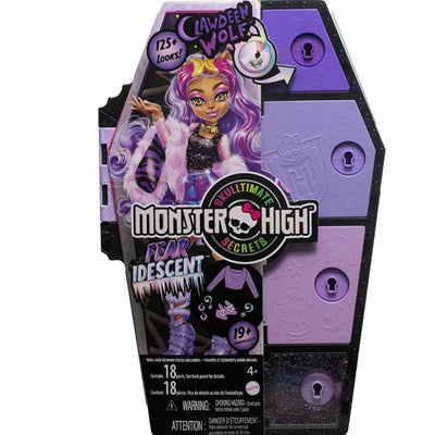 MONSTER HIGH - SKULLTIMATE SECRETS - CLAWDEEN WOLF FASHION FIGURE SERIES 2 - FEAR IDESCENT - Toyworld Frankston