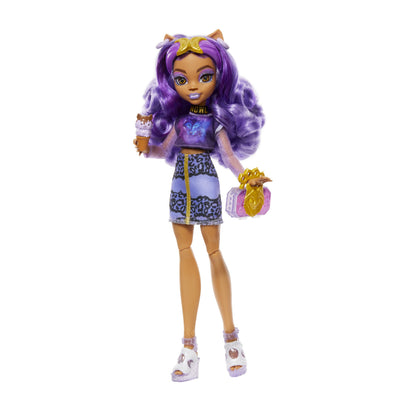 MONSTER HIGH - SKULLTIMATE SECRETS - CLAWDEEN WOLF FASHION FIGURE SERIES 2 - FEAR IDESCENT - Toyworld Frankston