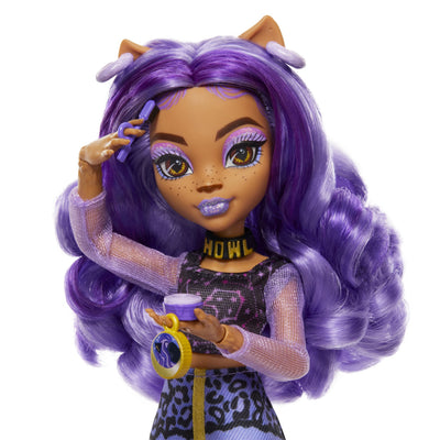 MONSTER HIGH - SKULLTIMATE SECRETS - CLAWDEEN WOLF FASHION FIGURE SERIES 2 - FEAR IDESCENT - Toyworld Frankston
