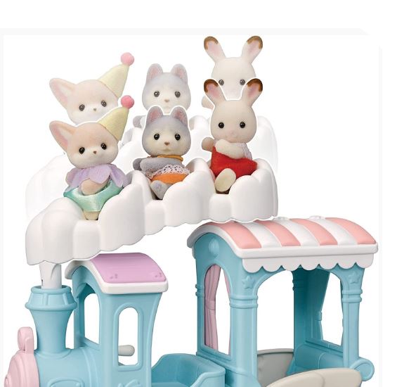 SYLVANIAN FAMILIES - FLOATING CLOUD RAINBOW TRAIN PLAYSET