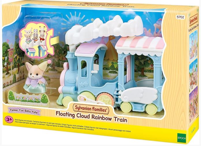 SYLVANIAN FAMILIES - FLOATING CLOUD RAINBOW TRAIN PLAYSET