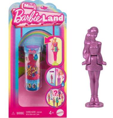 MINI BARBIE LAND - BARBIE COLOUR REVEAL DOLL - Toyworld Frankston