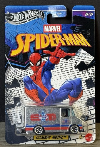 HOT WHEELS SPIDERMAN - COMBAT MEDIC