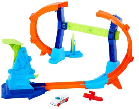 HOT WHEELS CORKSCREW JUMP CHAMPION