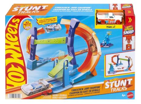 HOT WHEELS CORKSCREW JUMP CHAMPION - Toyworld Frankston