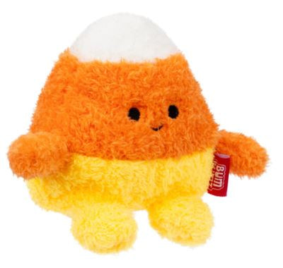 BUMBUMZ SPOOKYBUMZ 4.5 INCH PLUSH - CANDACE THE CANDY CORN - Toyworld Frankston