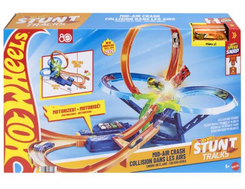 HOT WHEELS MID AIR CRASH COLLISION