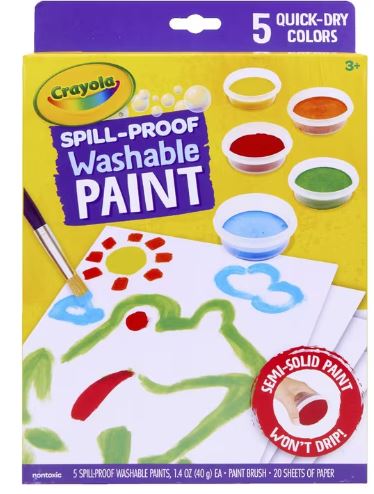 Crayola Washable Paint Pour Art Set