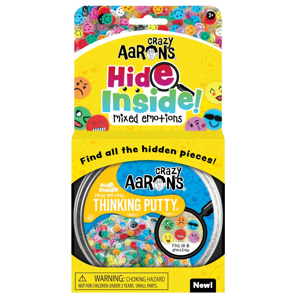CRAZY AARON'S THINKING PUTTY HIDE INSIDE MIXED EMOTIONS
