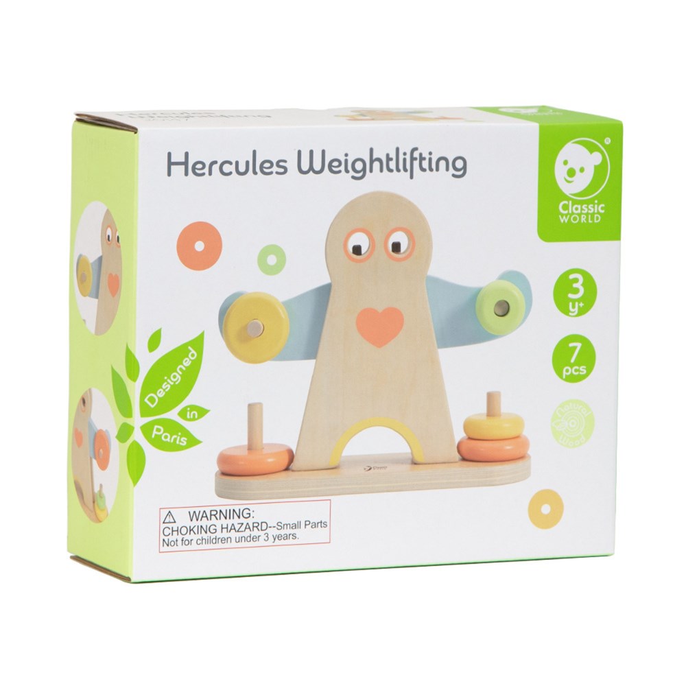 CLASSIC WORLD HERCULES WEIGHTLIFTING - Toyworld Frankston
