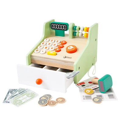 CLASSIC WORLD - WOODEN CASH REGISTER