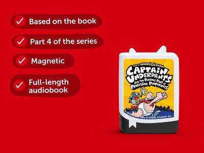 TONIES - AUDIO BOOK - CAPTAIN UNDERPANTS AND THE PERILOUS PLOT OF PROFESSOR POOPYPANTS - Toyworld Frankston
