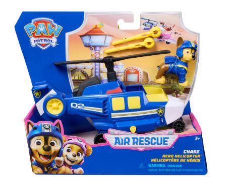 PAW PATROL AIR RESCUE - CHASE HERO HELICOPTER