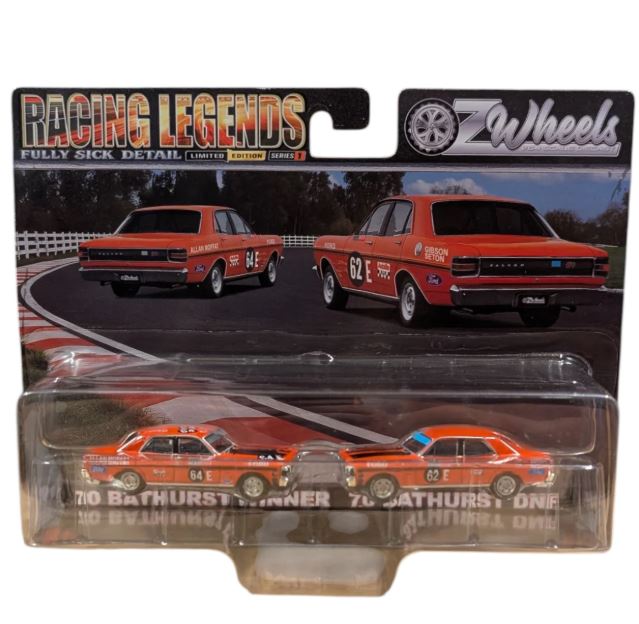 OZ WHEELS FSD TWIN PACKS - RACING LEGENDS 1970 BATHURST FORD XW FALCONS