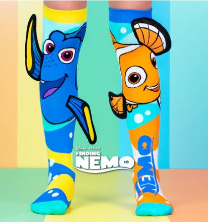 MADMIA - FINDING NEMO SOCKS TODDLER 3-5 - Toyworld Frankston