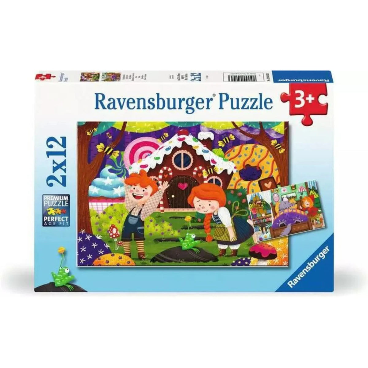 RAVENSBURGER -  FAIRYTALES 2X12 PIECE PUZZLE